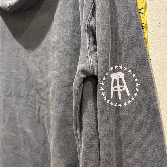 Independent Trading Company Gray Hoodie with Front Pocket - Picture 3 of 5